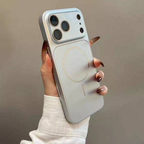 AG Glass Cover خاصة  بالآيفون12 13 14 15 محول لشكل آيفون 17 برو ماكس مع واقي للكاميرا